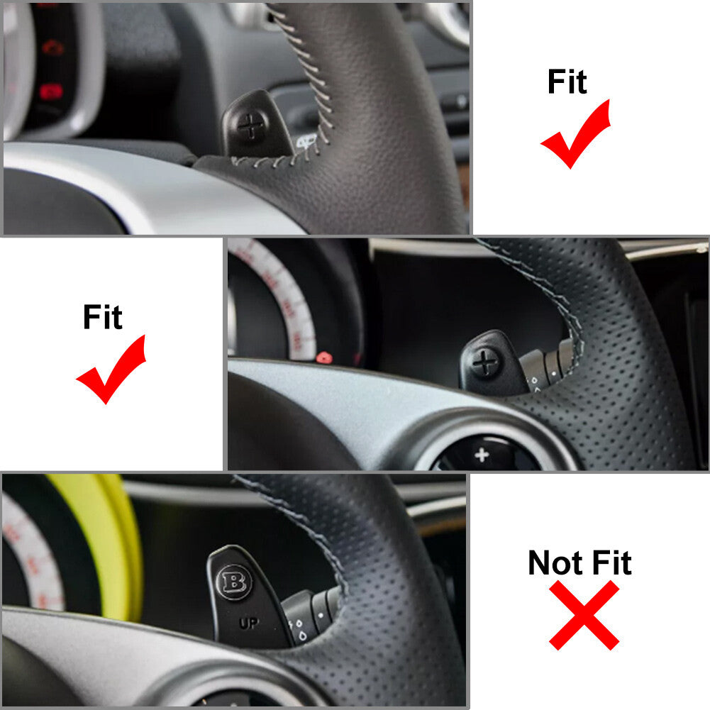 Steering Wheel Shift Paddle Extension fit for Mercedes-Benz for Smart Fortwo Forfour