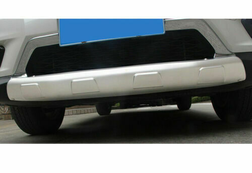 for Nissan Rogue 2014-2016 Silver FR Bumper Diffuser Spoiler Board Guard Covers