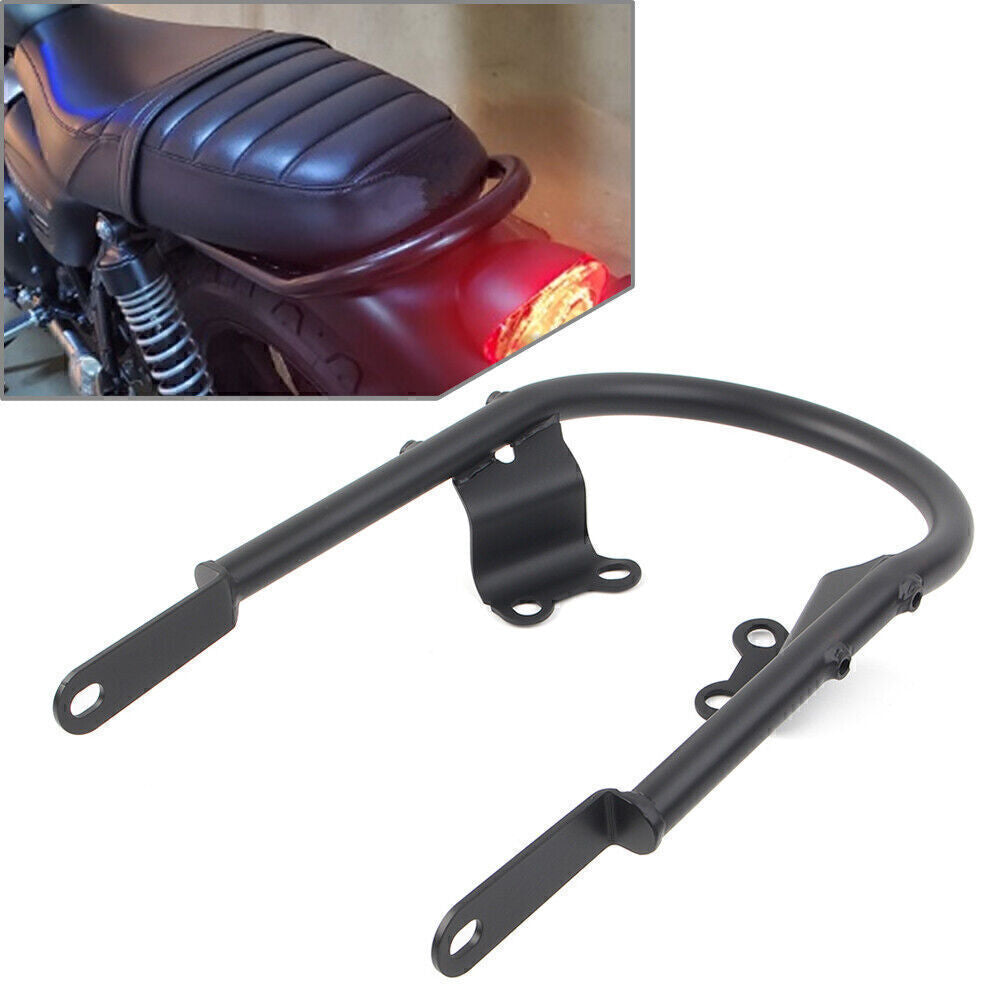 Rear Passenger Grab Rail & Rack Mount For T120 2016-2021 T100 2017-2021 18 Black Q