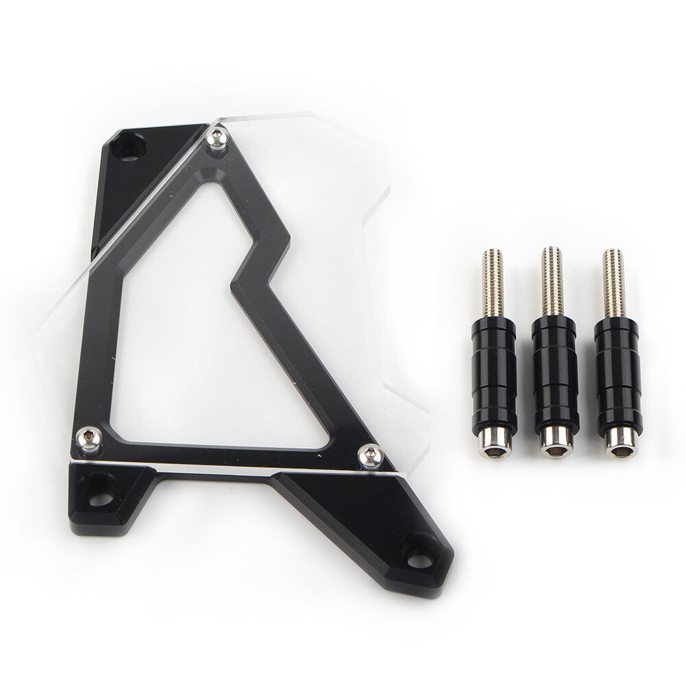 CNC Front Sprocket Chain Guard Cover Black for BMW HP4 S1000RR S1000R S1000XR