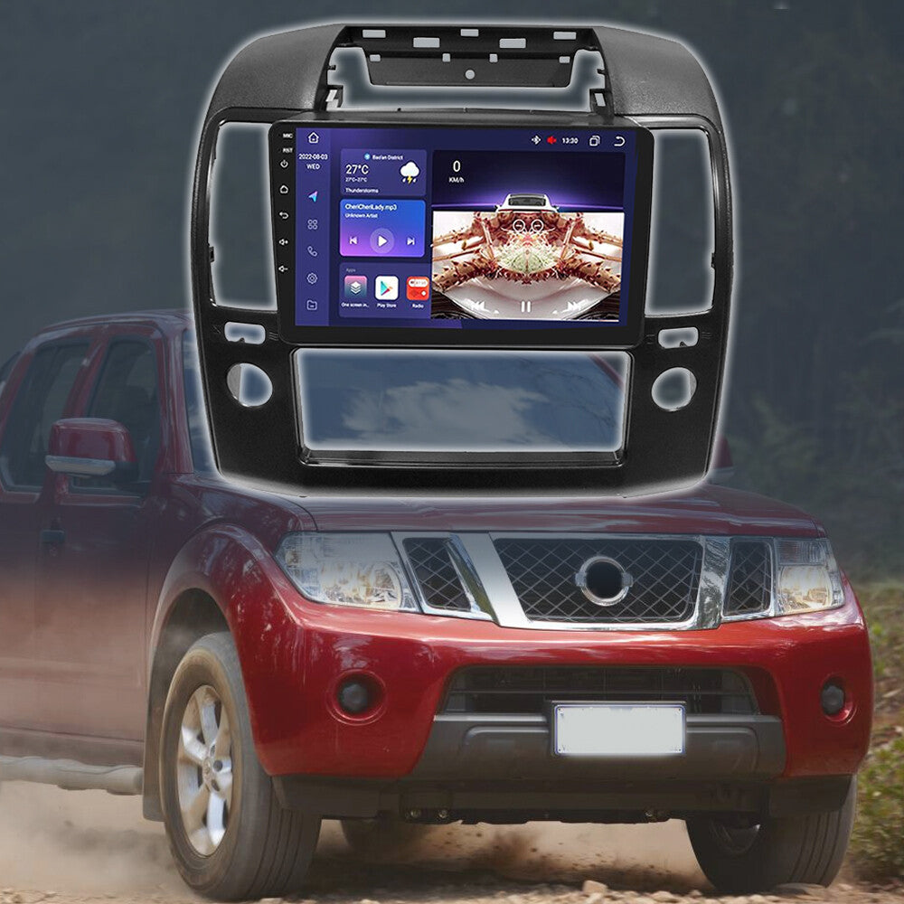 9-inch car stereo radio Fascia panel dashboard trim frame for NAVARA 2006 - 2012 - n