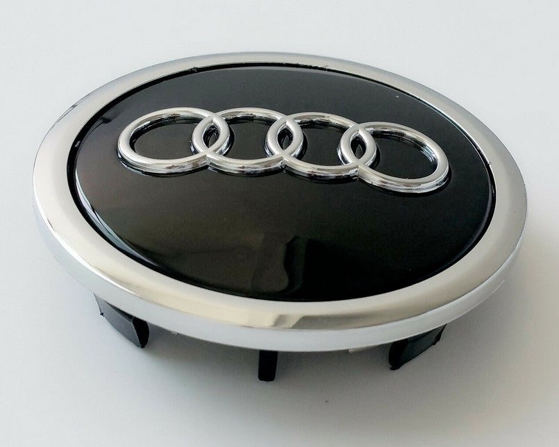 4x60 mm WedsSport Wheel Center Cap Hubcap Rim Cap Badge Silver Chrome- v