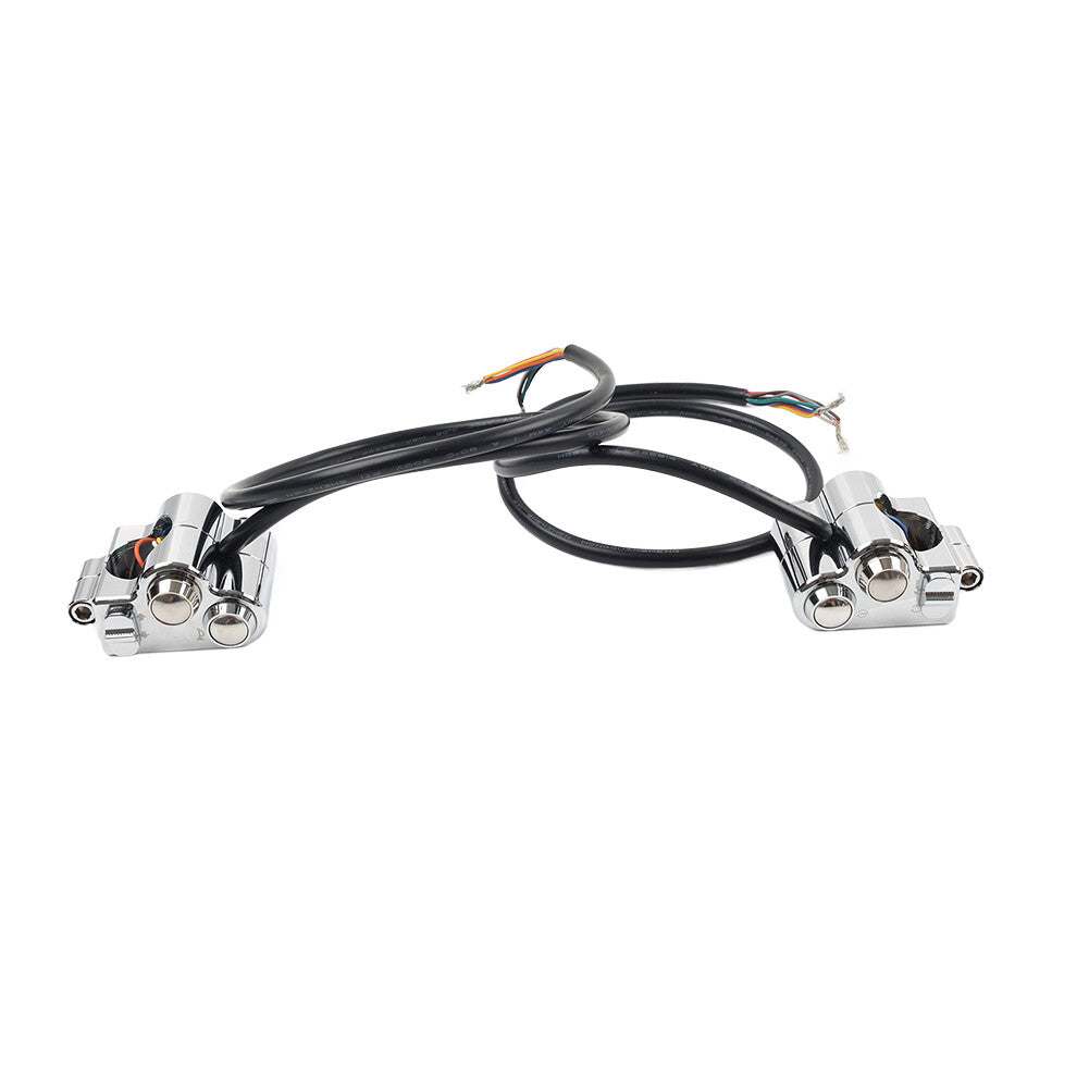 Motorycle CNC 1 25mm Handlebar Switch Controls Housing for Harley Universal