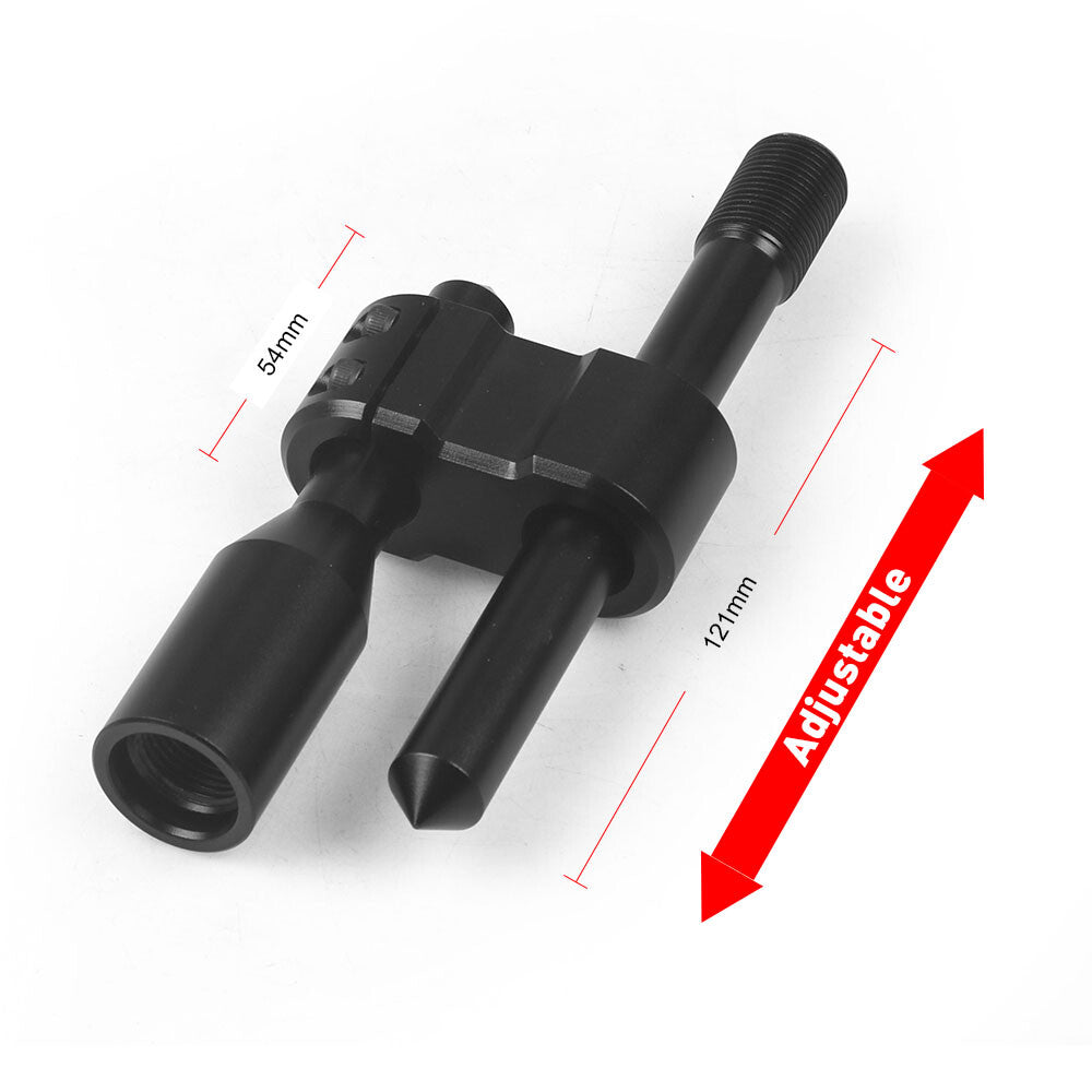 Automotive alloy H-type shift blade extended adjustable extender gear transmission + 3 adapters