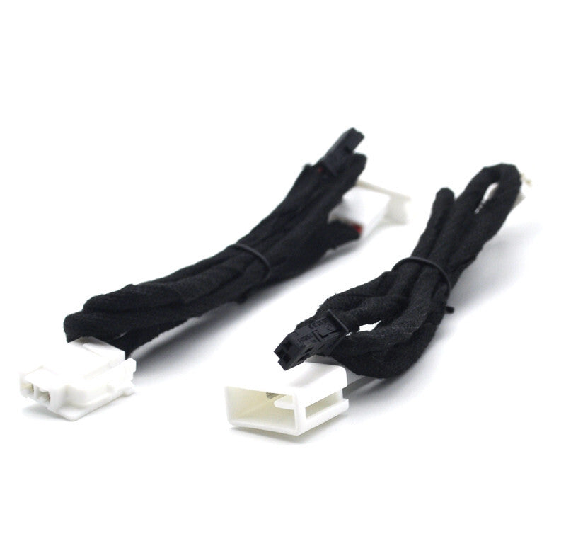 2x Retrofit tweeter Speaker adaptor splitter cable for Mitsubishi lancer asx EVO