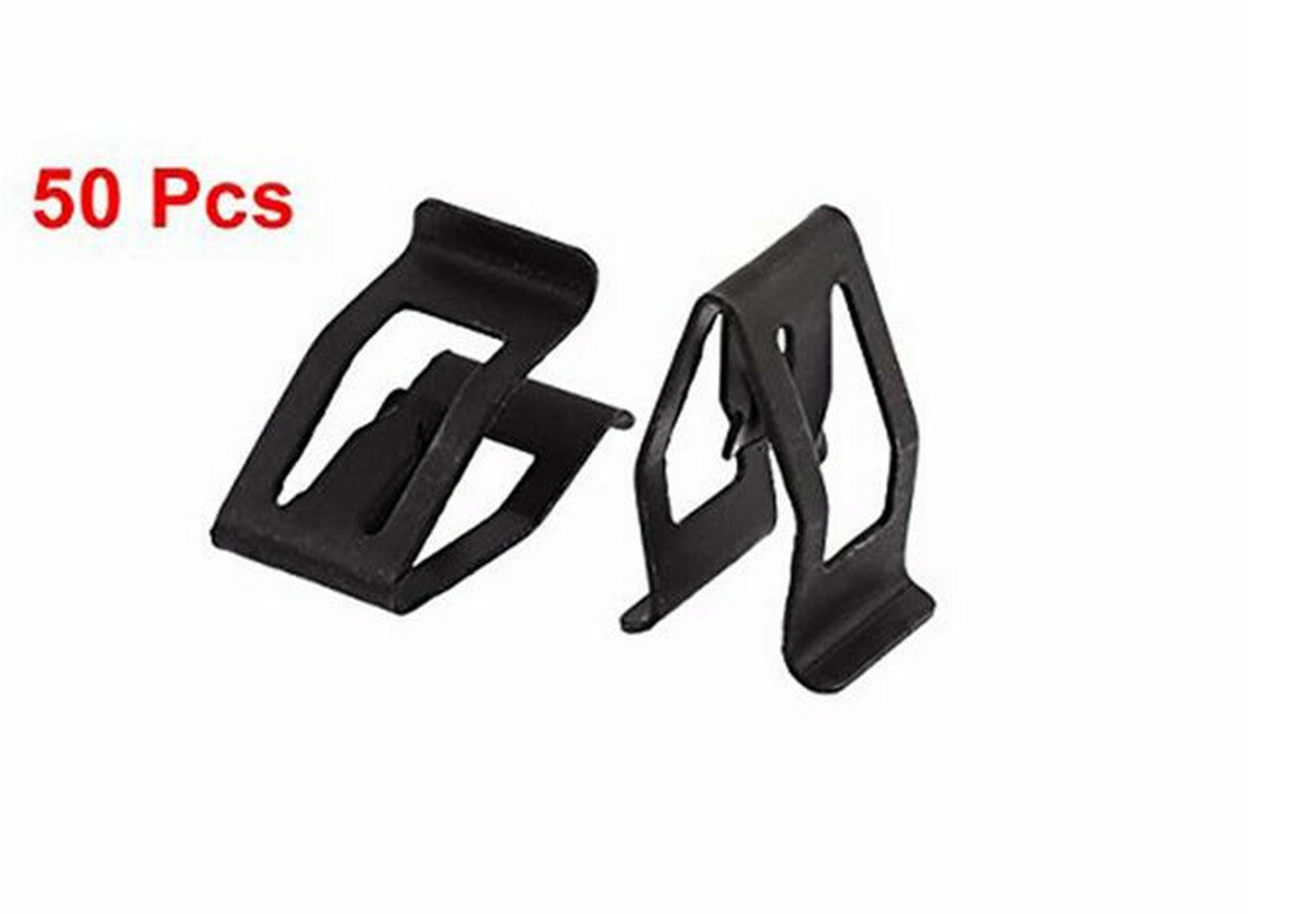 50pc Metal Car Interior Console Panel Dash Dashboard Trim Retainer Fastener Clip