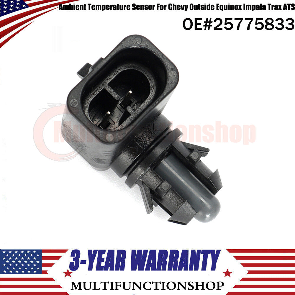 Ambient Temperature Sensor for Chevy Outside Equinox Impala Trax ATS 25775833 Q