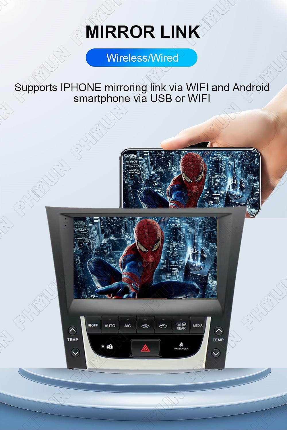 9 Android 11.0 Stereo Radio GPS Wifi FM for Lexus GS Series 2005-2011 w/Carplay