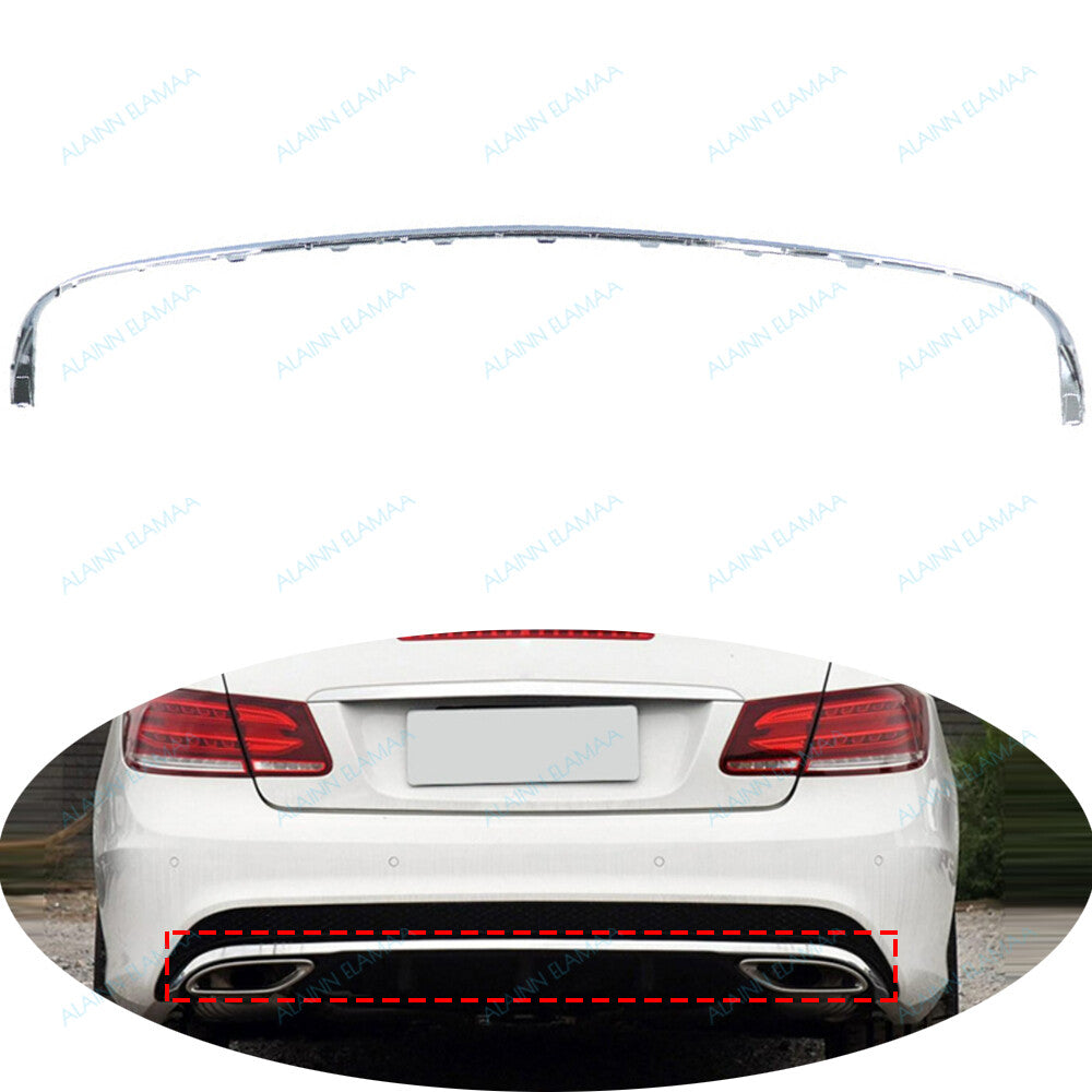 Rear Bumper Molding Trim for Mercedes for Benz E W207 Copule E350 E550 2010-2017