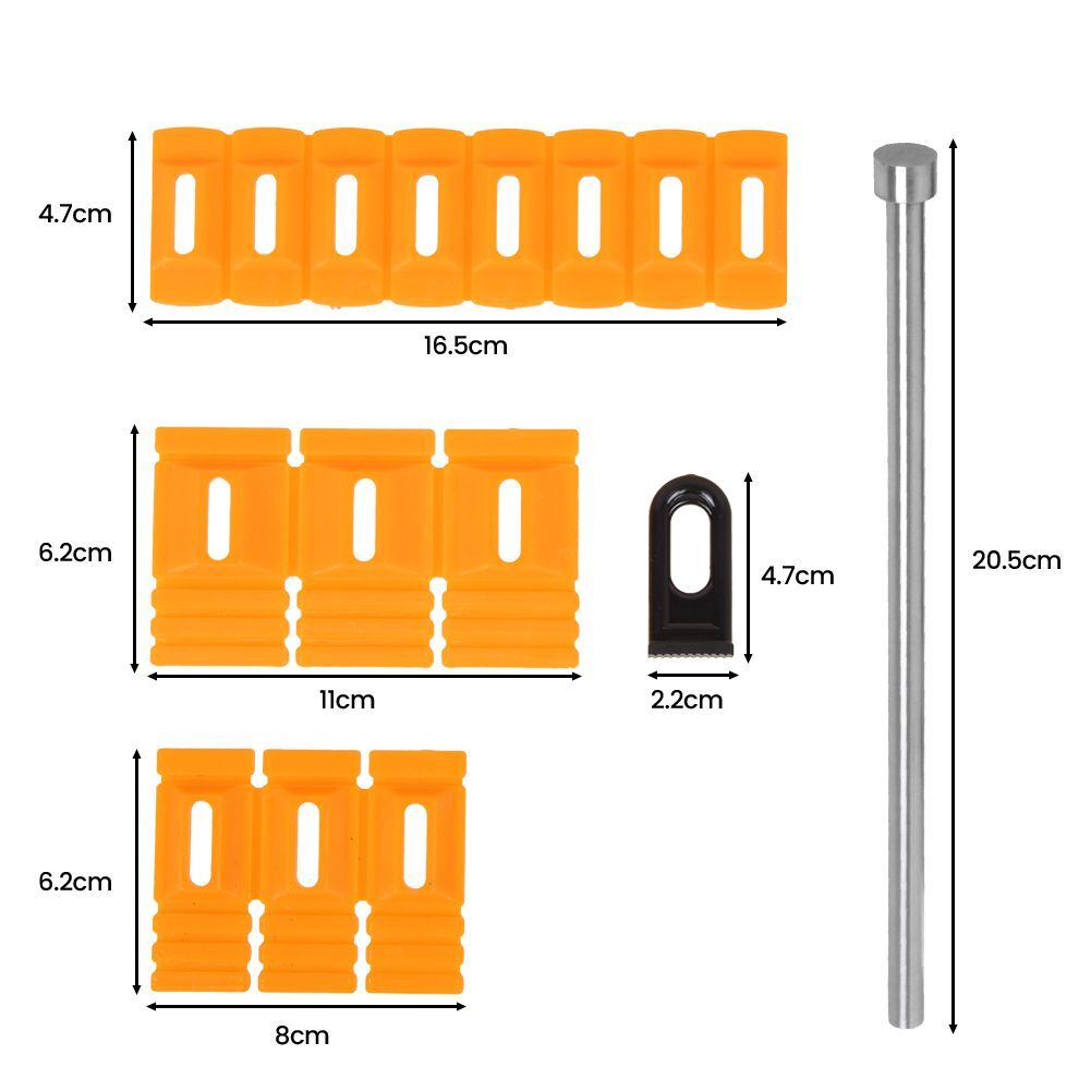 Auto Body Repair Kit Puller Glue Tabs Set Car Paintless Dent Removal Tool 4PCS