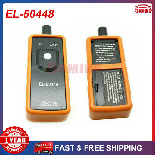 The all-new TPMS Relearn vehicle reset tool OEC-T5 tire pressure sensor is suitable for General Motors.