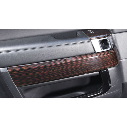 Inner Door Panel Peach Wood Grain Strip Cover 4X for Range Rover Sport 2014-2022