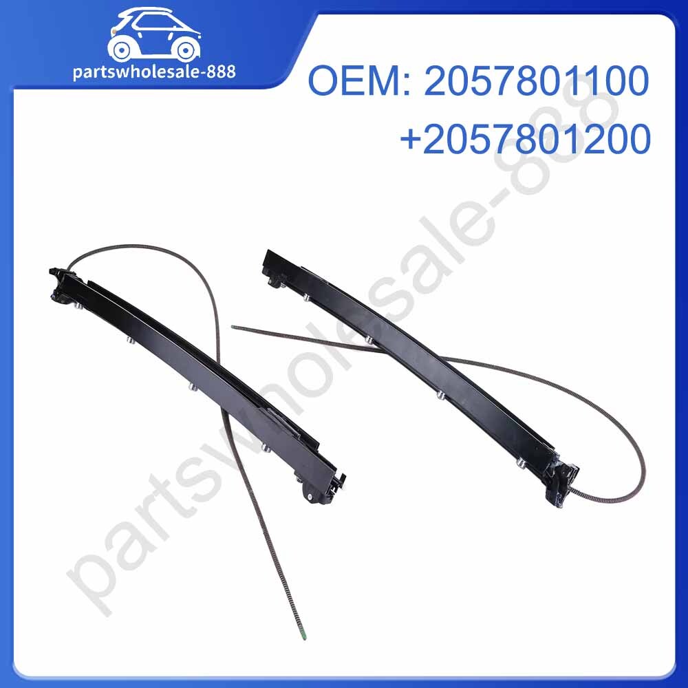 for Mercedes 2017 - 2021 C63 AMG / C63 AMG Panoramic Sunroof Replacement Tracks