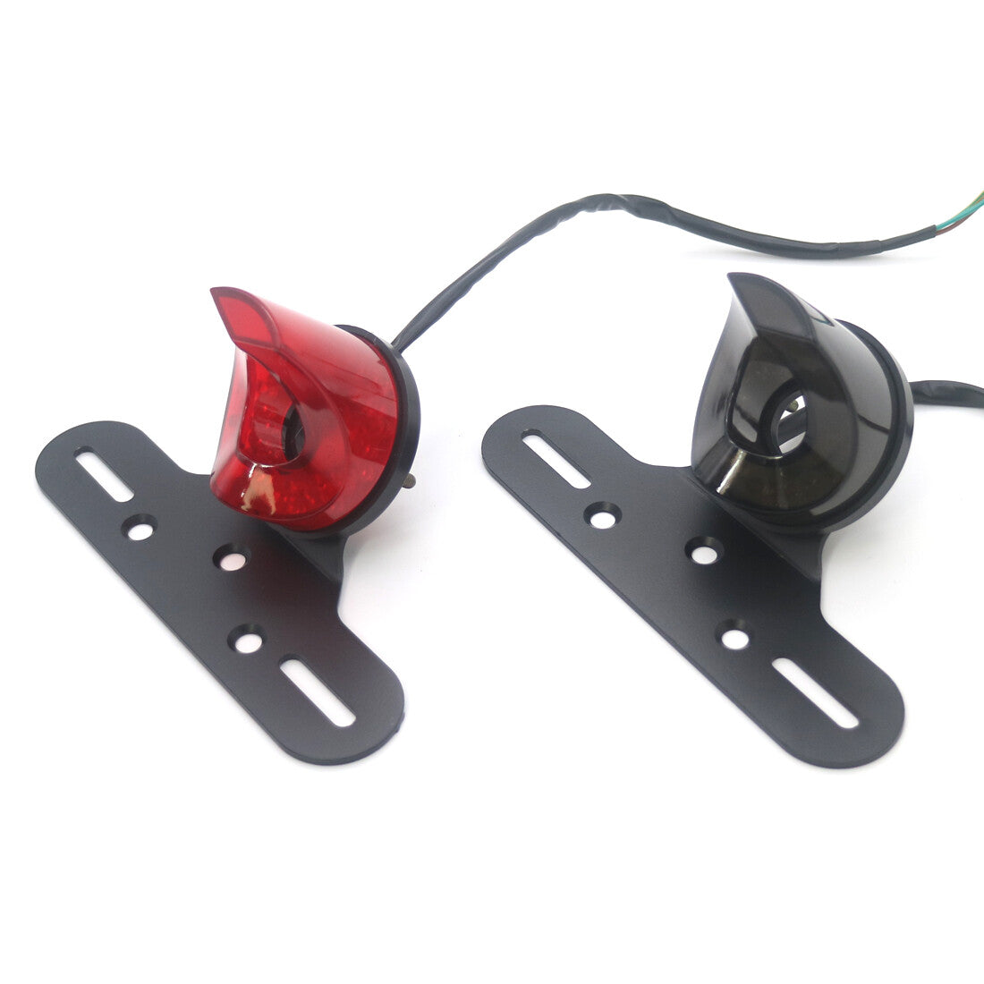 New LED Rear License Tail Brake Light Lamp for Honda Bobber Chopper Cafe Custom Q
