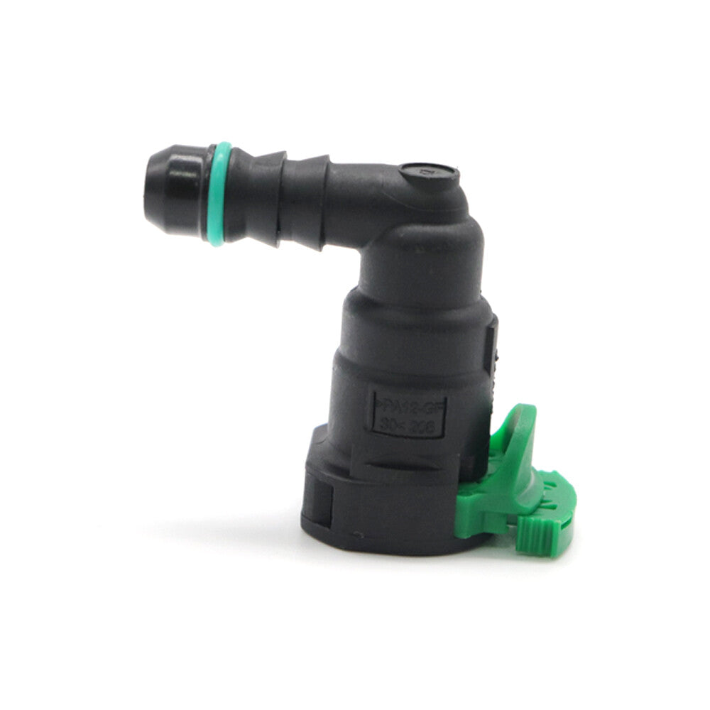 Fuel line hose quick release female connector 7.89 mm 7.89 ID6 8x6 90 connector - v