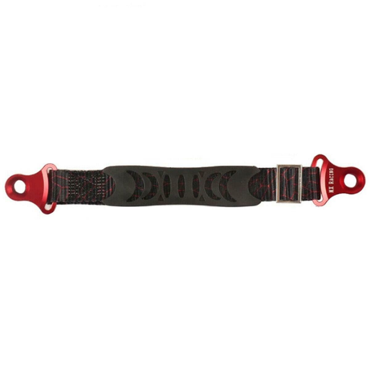 Adjustable rescue strap for motorcycle rear for seat tow rope sling belt - n
