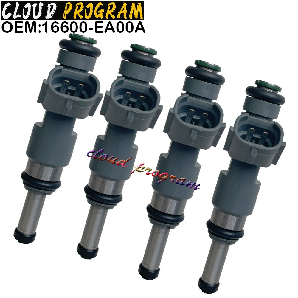 4pc /lot 16600-EA00A Fuel Injector For Frontier X-Trail 2.5L L4 2005-2017 n