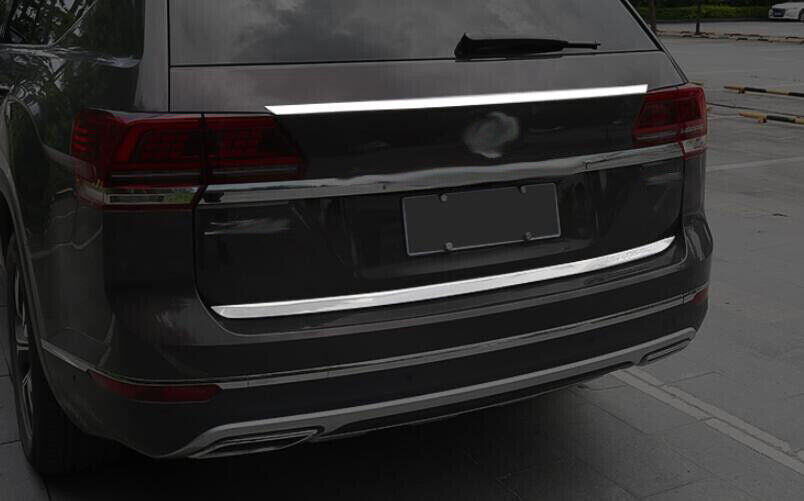 18-20 21 Tail Door Trunk Lid Chrome Steel for Volkswagen Atlas Strip Trim