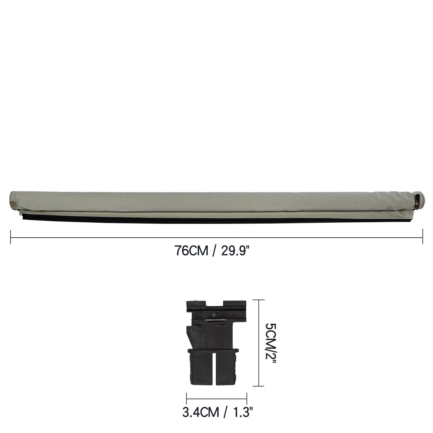 Sunroof sun visor roller blind 1K9877307B grey for VW Sharan for Tiguan / for Golf for Audi Q5 Q