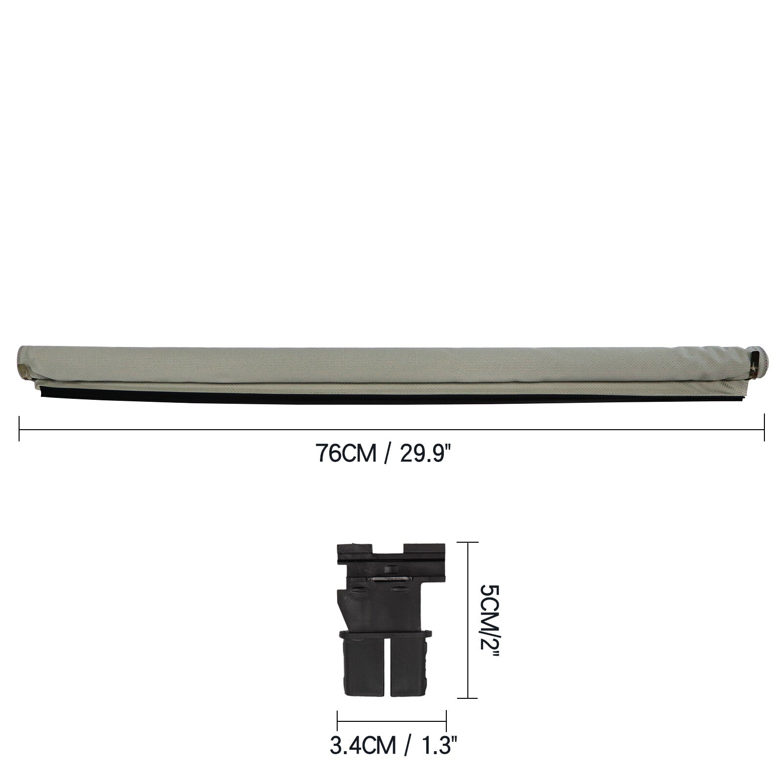 Sunroof sun visor roller blind 1K9877307B grey for VW Sharan for Tiguan / for Golf for Audi Q5 Q