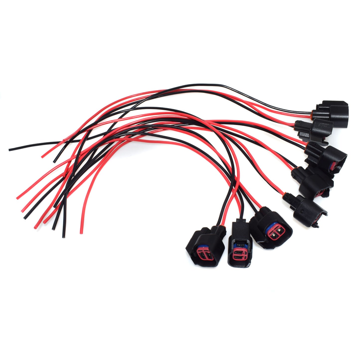 8X Fuel Injector Wiring Harness Connector Tail for , for Lincoln , for Mercury , for Jeep 1P1344- n