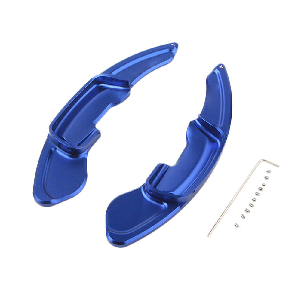 Blue Steering Wheel Paddle Shifter Kit FIT for Lexus GS250 GS350 2012-2016 Aluminum