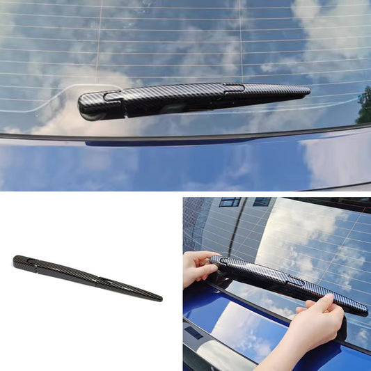 for Nissan Pathfinder 2022-24 Carbon Fiber Rear Tail Window Wiper Cover Trim 3P