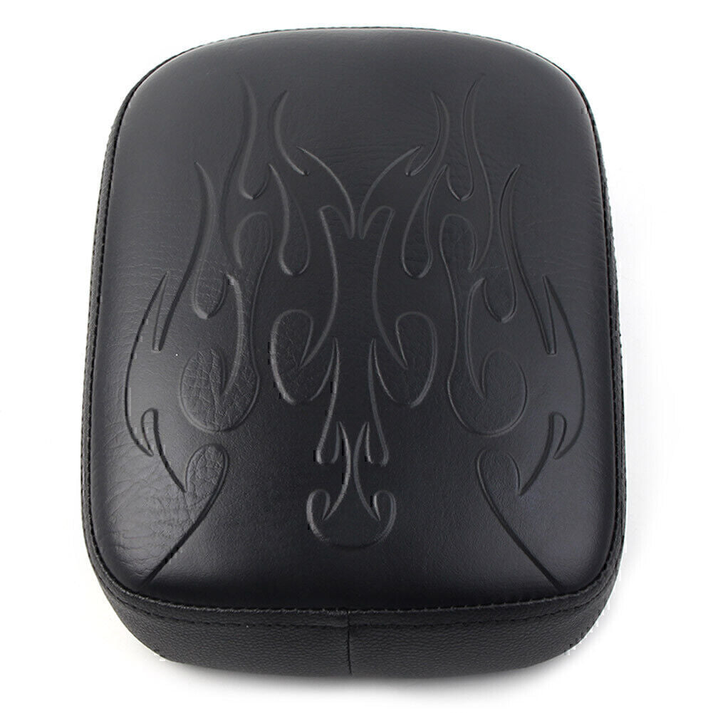 Fit for Harley Bobber Sportster Rear Passenger Pillion Pad Fender for Seat 8 Suction Cup Q