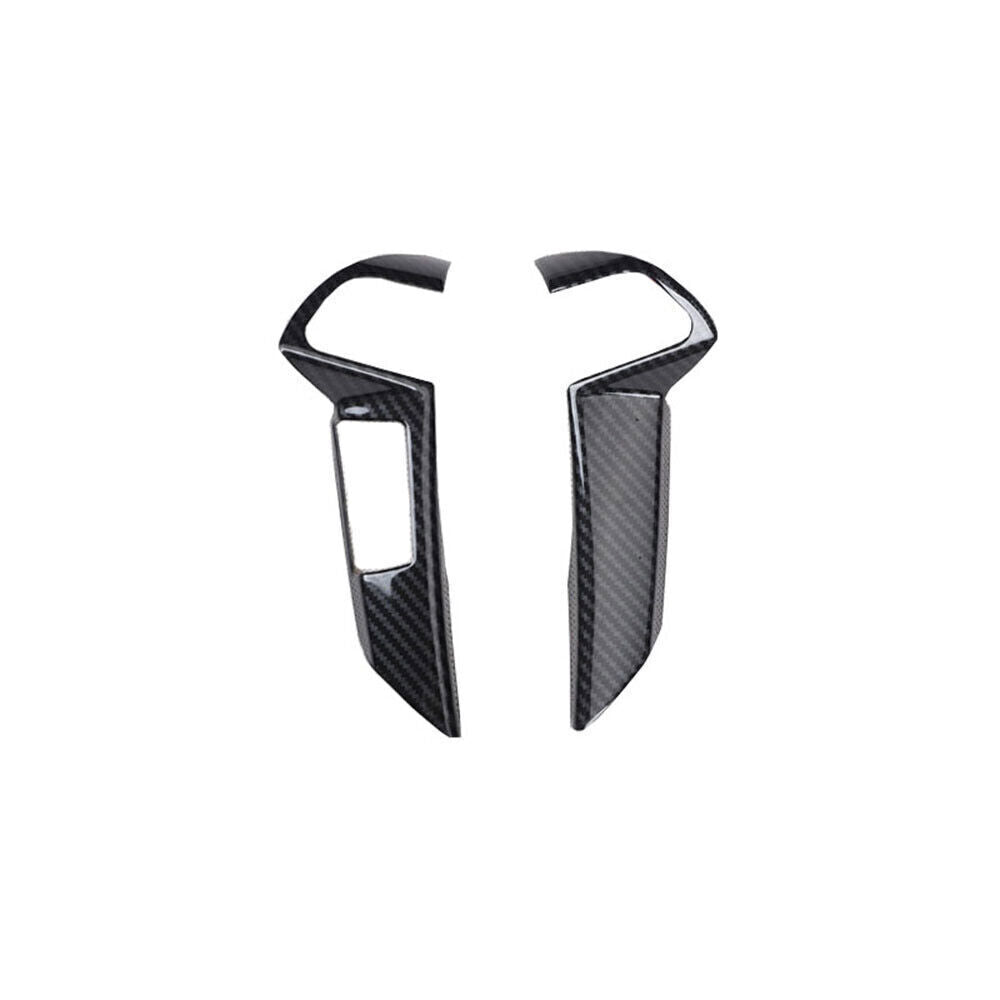 For F150 2021-2023 Gloss Black Side Door Handle Molding Cover Trims v
