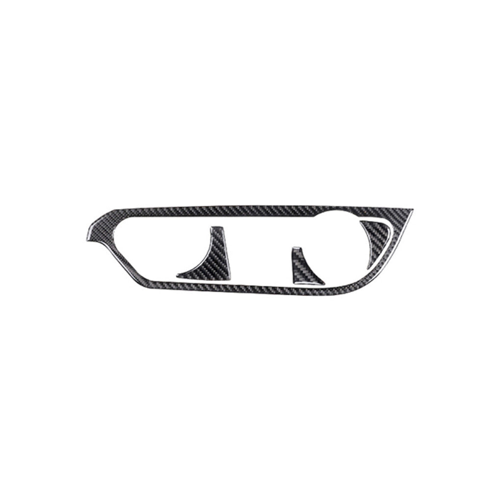 Red Carbon Fiber Window Conditioner Outlet Cover For GT-R R35 2008-2016 v