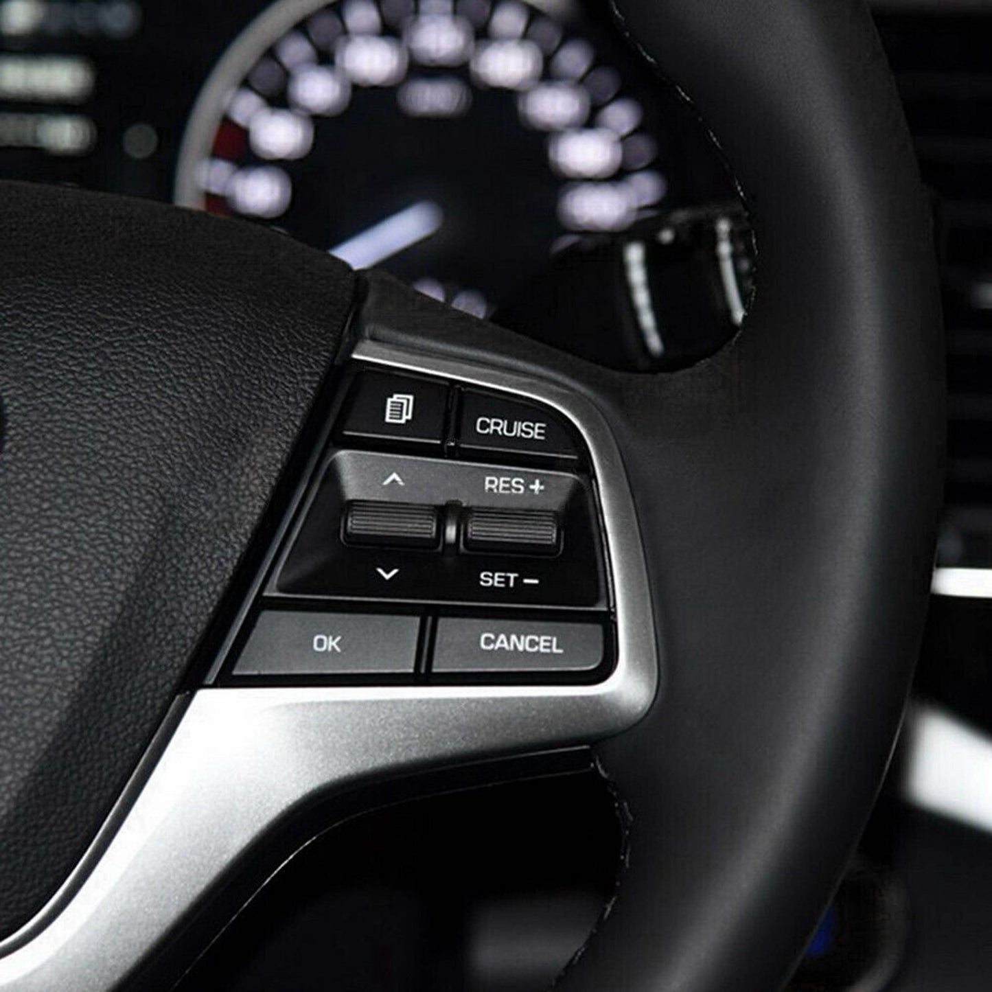 Steering wheel cruise control switch button suitable for 17-18 for Hyundai for Elantra - n