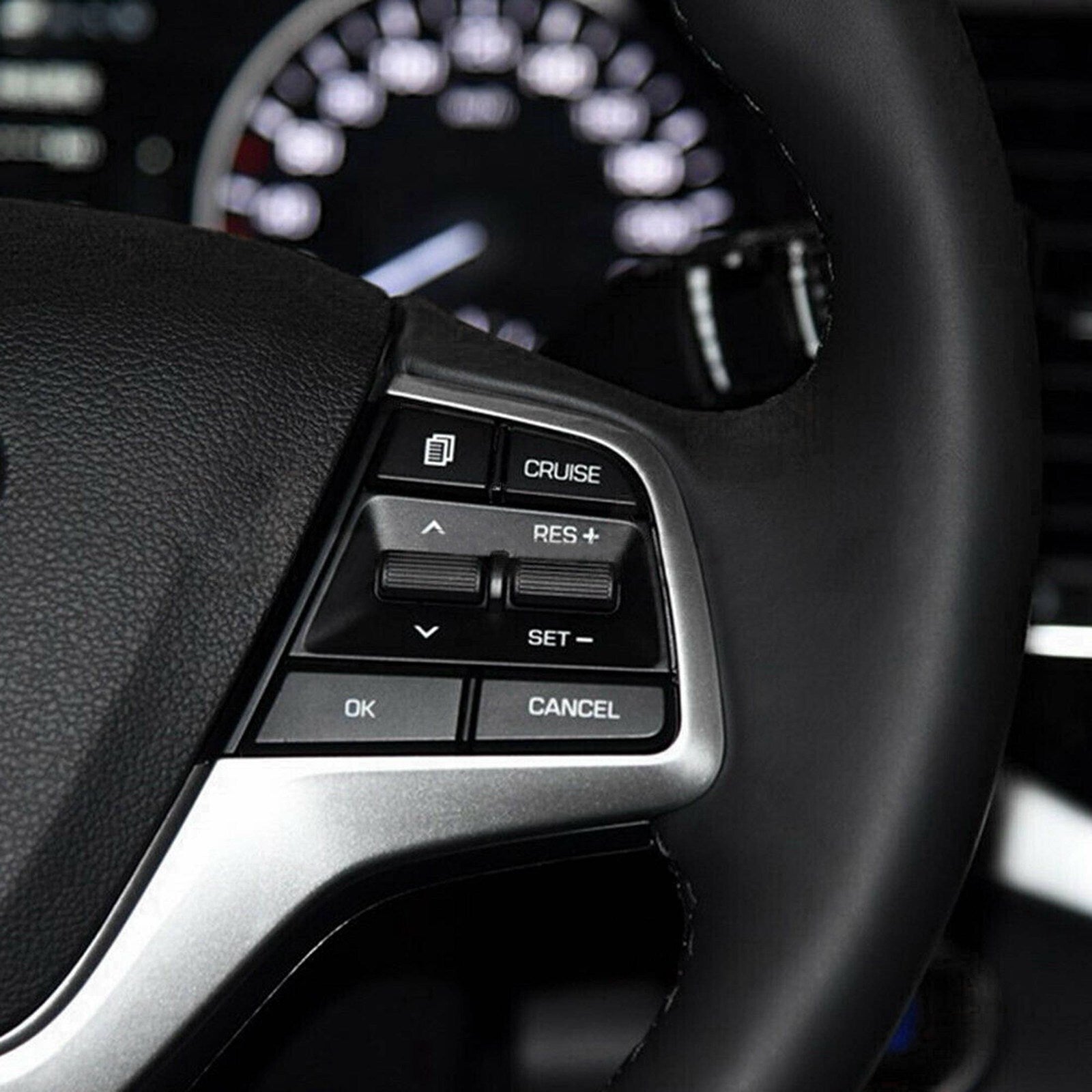 Steering wheel cruise control switch button suitable for 17-18 for Hyundai for Elantra - n