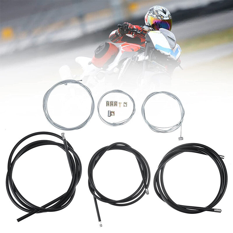 1PC Motorcycle Clutch Cable w/Brake Cable and Throttle Cable Line Set US STOCK v