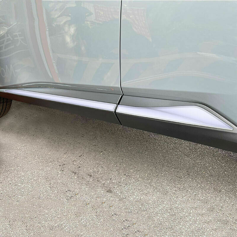 4P for Nissan Rogue X-Trail 2021-2023 Chrome Side Door Guard Molding Cover Trim