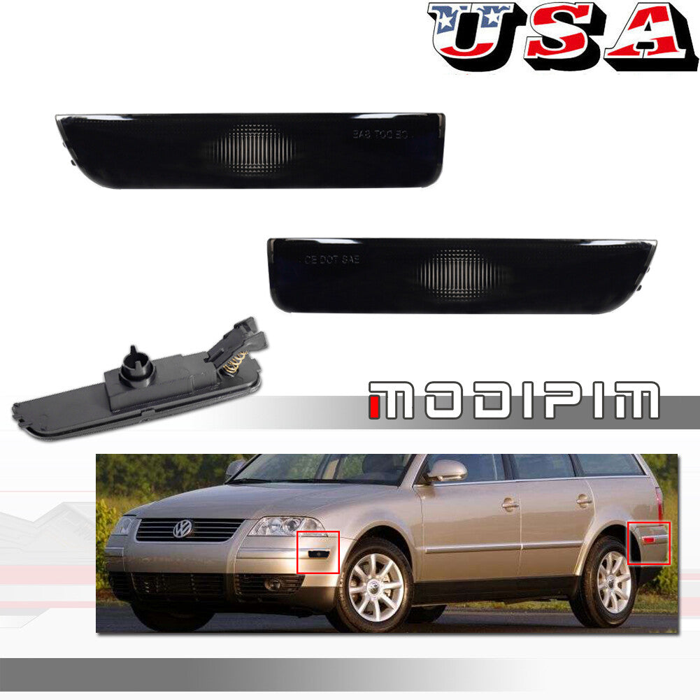 Front/Rear Side Marker Indicator Housing Kit for 2001-05 for VW for Passat B55- v