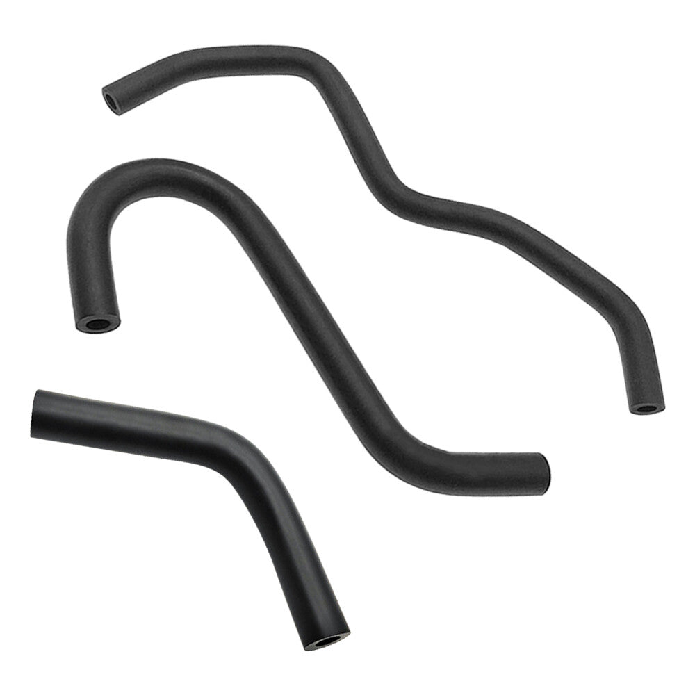 3Pcs Air Control Valve Outlet Hose Breather Heater Rubber for Civic 2012 to 2015 Q