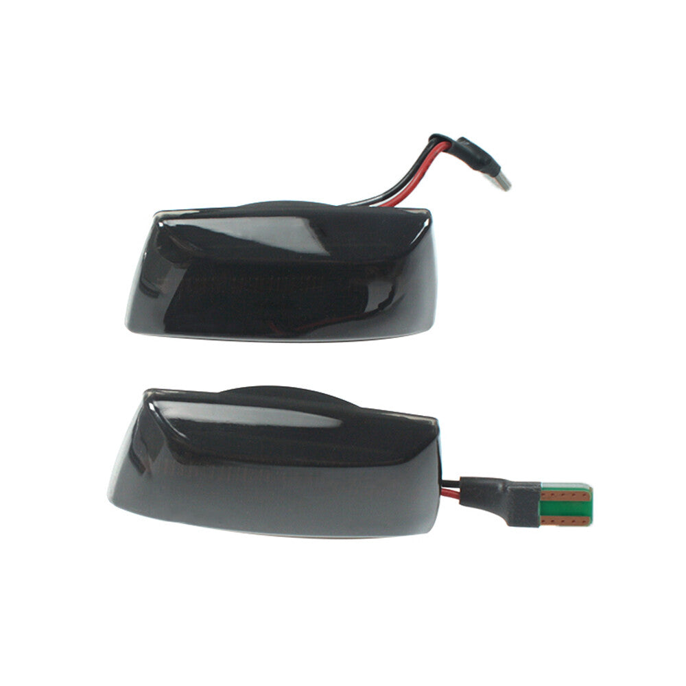 2X Smoked Led Side Marker Singal Light For Insignia A Adam for Astra H Corsa D E Q