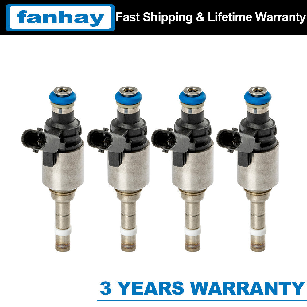 4PCS Fuel Injectors 06H906036G Fits for VW for Passat for Jetta EOS GTI for Audi A3 for A4 for A5 Q5