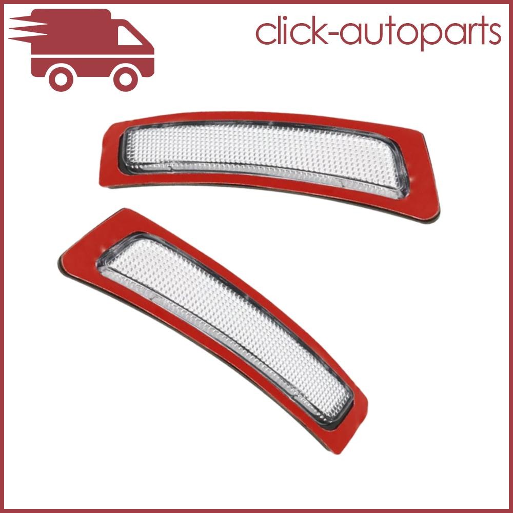 2Pcs For 2011-2016 535i 528i 550i Front Bumper Exterior Marker Light Reflector