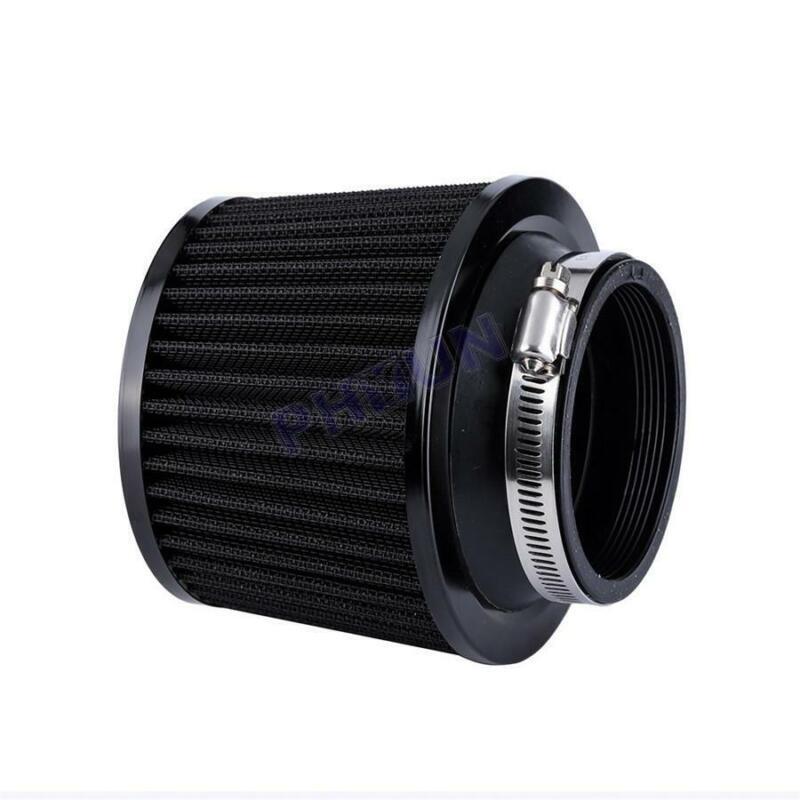 Black 2.5-inch air filter pod rubber adapter for motorcycles, scooters, all-terrain vehicles, off-road bikes - n