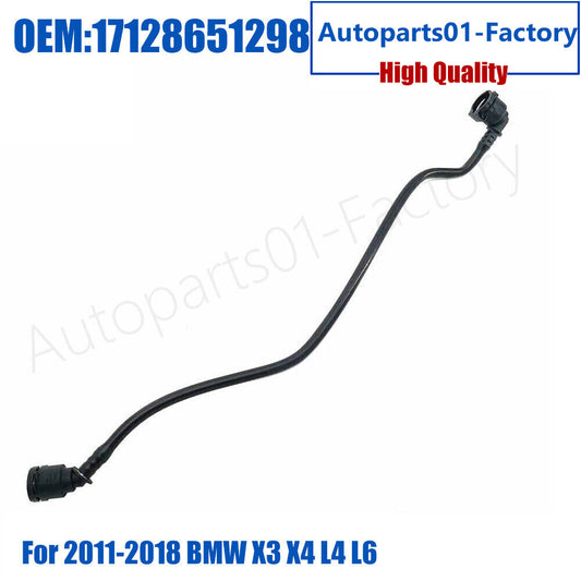 17128651298 New Engine Coolant Hose for 2011-2018 for BMW X3 X4 L4 L6