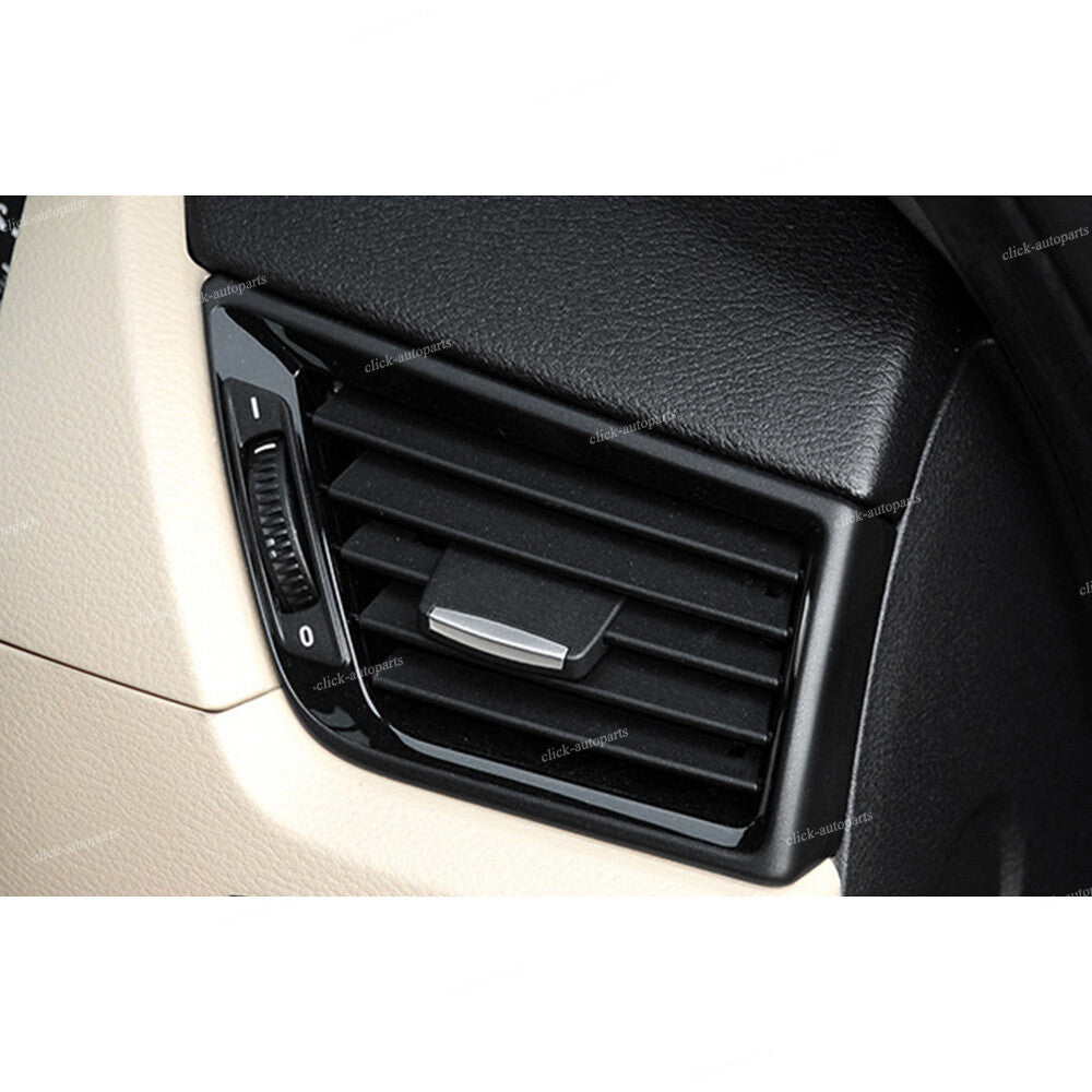 Left Control Air Conditioning Vent Outlet Trim for BMW E84 X1 10-15 Glossy Black Q