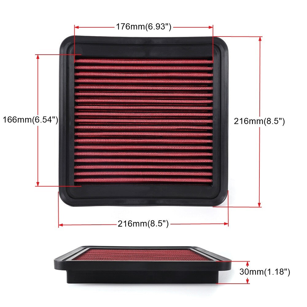 33-2304 Performance Air Filter for Subaru Outback WRX STi Legacy Impreza 33-2304