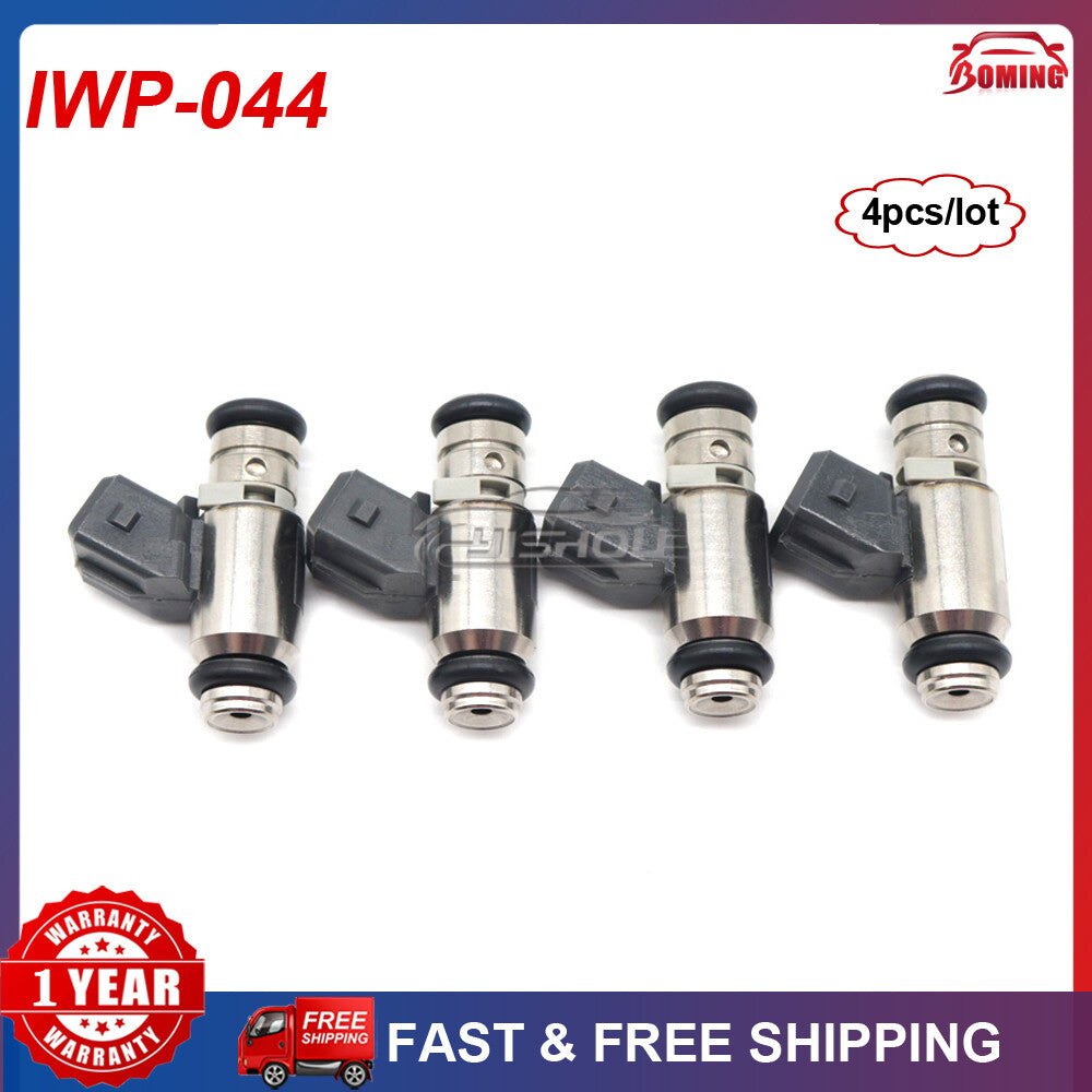 Suitable for Volkswagen analog pickups 1.6L and 1.8L, 1998 - 04 4 new fuel injectors IWP-044