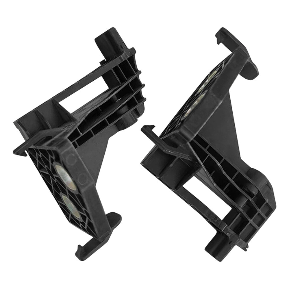 2X Front Radiator Holder Bracket Black Left+Right For C-Class W205 2015-2018