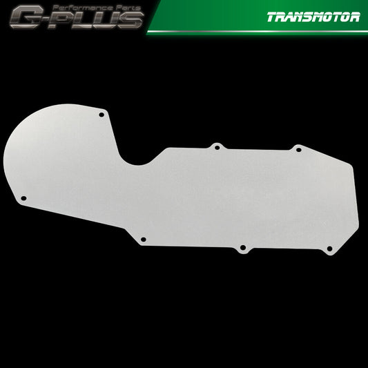 New for 1964 Chevelle Heater Only Delete Panel Plate ( No A/C) Silver- v