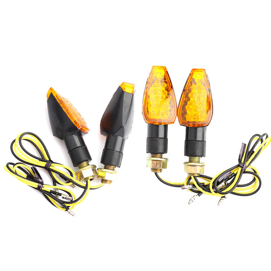 4x LED Motorcycle Turn Signal Flashing Indicator Lights for Yamaha , for Suzuki , and for Honda