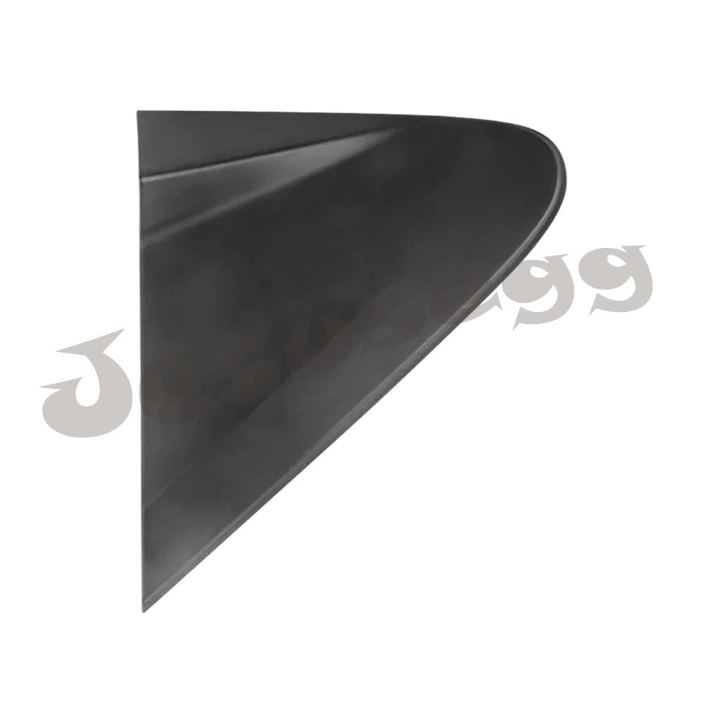 Front Door Garnish Window Glass Plate Cover Trim Black For 2009 -2014 for Honda CITY
