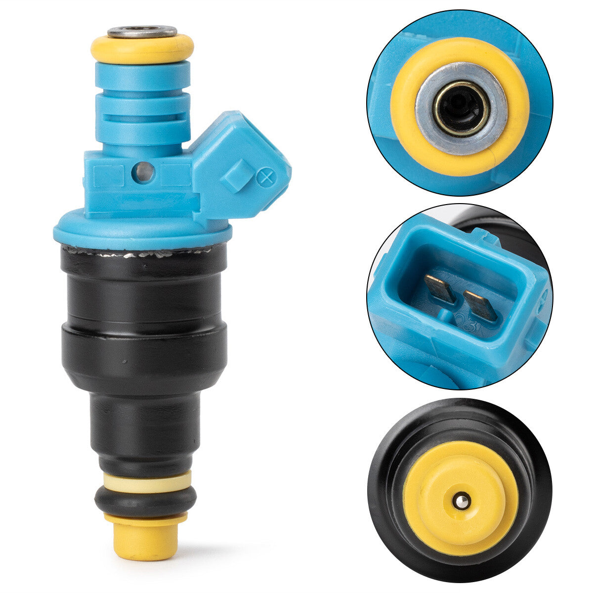 4-pack fuel injectors, 152 lbs/h, 1600cc, 0280150842. Suitable for Mazda RX7, for Chevrolet , for Ford PB2-1600B-.