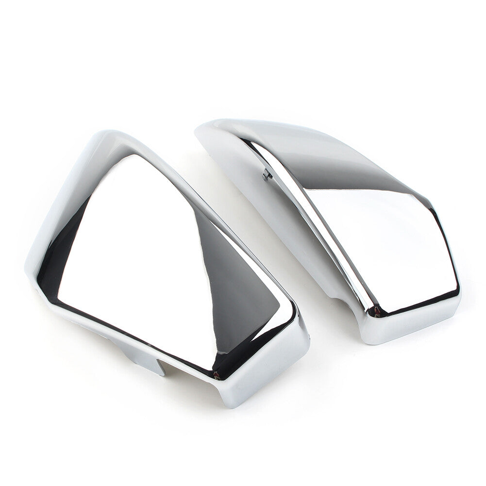 Side Battery Covers Panel Set Chrome for Honda VTX1800 R/S/N/F/T 2002-2008 Motor